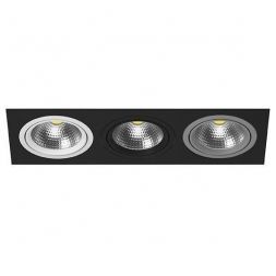 Встраиваемый точечный светильник i837060709 черный/белый/серый Intero 111 Lightstar