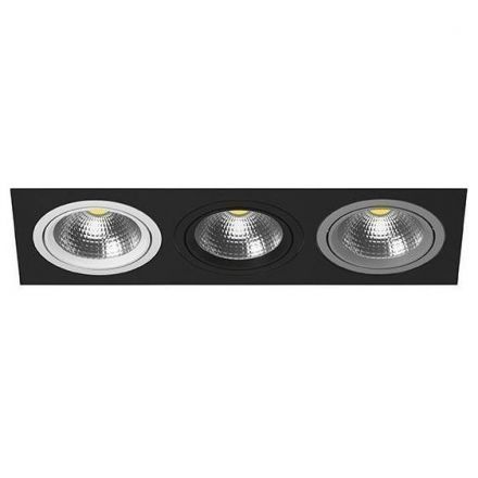 Встраиваемый точечный светильник i837060709 черный/белый/серый Intero 111 Lightstar