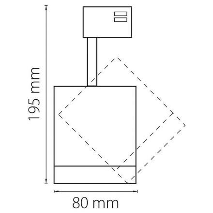 Трековый светодиодный светильник Lightstar 301574
