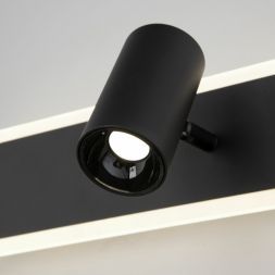 Настенный светодиодный светильник Eurosvet 20127/1 LED черный