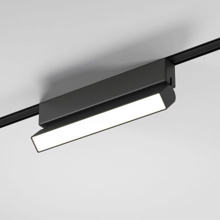Flat Magnetic Трековый светильник 10W 4000K Unity (чёрный) Elektrostandard