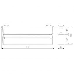 Flat Magnetic Трековый светильник 10W 4000K Unity (чёрный) Elektrostandard