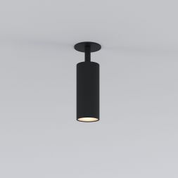 Diffe светильник встраиваемый черный 10W 4200K 25052/LED Elektrostandard