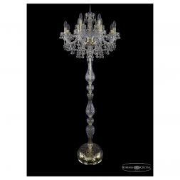 Торшер Bohemia Ivele Crystal 1409T1/8+4/195-165/G