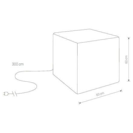 Ландшафтный светильник Nowodvorski Cumulus Cube 8965