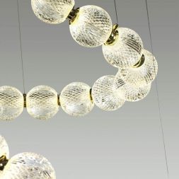 Подвесной светодиодный светильник Odeon Light 5008/132L Crystal