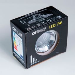 Встраиваемый светодиодный светильник Citilux CLD001KNW5 Альфа