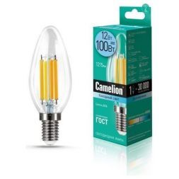 Светодиодная лампа Camelion LED12-C35-FL/845/E14