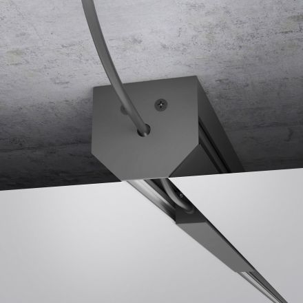 Slim Magnetic Заглушки для шинопровода в натяжной потолок (черный)  (2 шт.) 85125/00 Elektrostandard