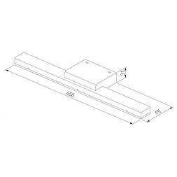 Настенный светодиодный светильник Elektrostandard Protect LED белый (MRL LED 1111)