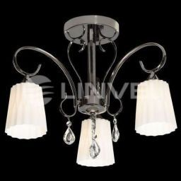 Люстра Linvel LV 8619/3 черный/хром (LINVEL LV 8619/3 черный/хром E27 60W ф540*Н350) Люстра Linvel LV 8619/3 черный/хром (LINVEL LV 8619/3 черный/хром E27 60W ф540*Н350)