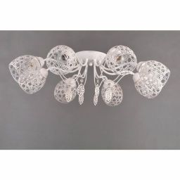 Люстра Linvel LV 9084/8 белый (LINVEL LV 9084/8 Верея Белый Е27 40W)