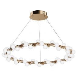 Подвесная светодиодная люстра Maytoni MOD081PL-L60G3K