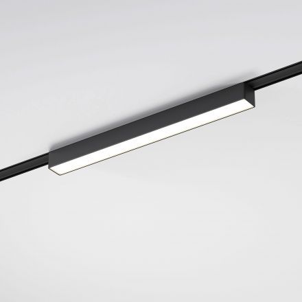 Flat Magnetic Трековый светильник 10W 4000K Vision (чёрный) Elektrostandard