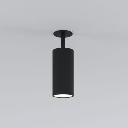 Diffe светильник встраиваемый черный 15W 4200K 25066/LED Elektrostandard