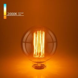 Ретро лампа Эдисона G95 60W Elektrostandart