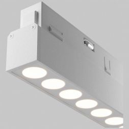 Трековый светодиодный светильник Maytoni Points TR031-4-12W3K-S-DS-W