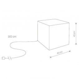 Ландшафтный светильник Nowodvorski Cumulus Cube 8966