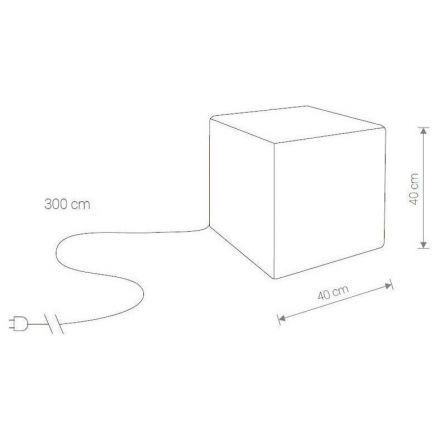 Ландшафтный светильник Nowodvorski Cumulus Cube 8966