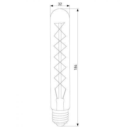 Лампа накаливания Elektrostandard T32 60W BX113