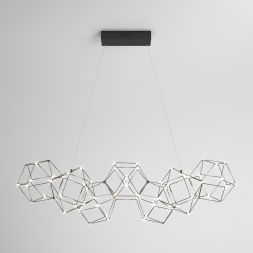 Подвесной светильник Eurosvet 90168/7 черный жемчуг