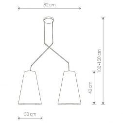 Потолочная люстра Nowodvorski Alanya 9370