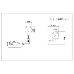 Светильник настенный Evoluce SLE106001-01 MAREA