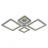 Светодиодная люстра Profit Light 8041/2+2 CHR