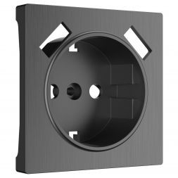 Накладка для розетки USB Werkel W1179504 графит рифленый (WL04-USB-CP)