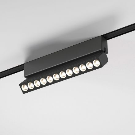 Flat Magnetic Трековый светильник 12W 4000K Insight (чёрный) Elektrostandard