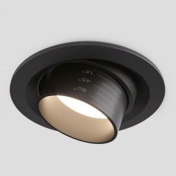 Потолочный светодиодный светильник Elektrostandard 9920 LED 15W 3000K черный