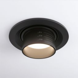 Потолочный светодиодный светильник Elektrostandard 9920 LED 15W 3000K черный