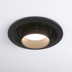 Потолочный светодиодный светильник Elektrostandard 9920 LED 15W 3000K черный
