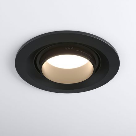 Потолочный светодиодный светильник Elektrostandard 9920 LED 15W 3000K черный