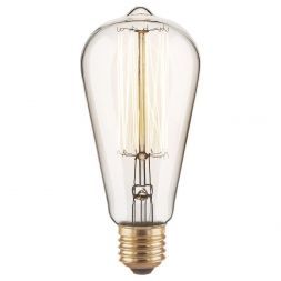 Ретро лампа Эдисона ST64 60W Elektrostandart