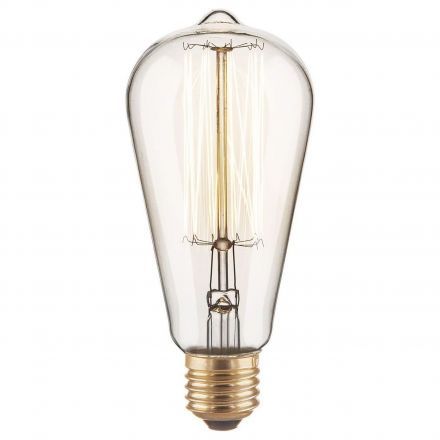 Ретро лампа Эдисона ST64 60W Elektrostandart