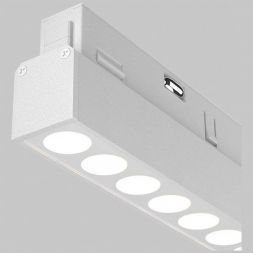 Трековый светодиодный светильник Maytoni Points TR031-4-18W3K-S-DS-W