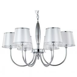 Подвесная люстра Crystal Lux FAVOR SP6 CHROME