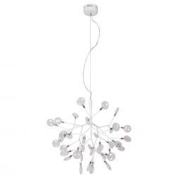 Подвесная люстра Crystal Lux Evita SP36 White/Transparent