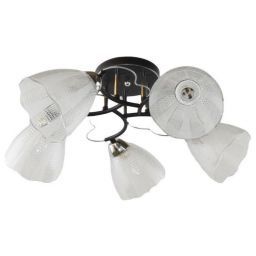 Люстра ЭкономСвет 12235/5BK+FGD WCL (EKONOMSVET 12235/5BK+FGD WCL)