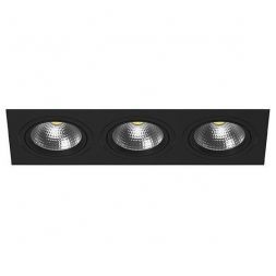 Встраиваемый точечный светильник i837070707 черный Intero 111 Lightstar