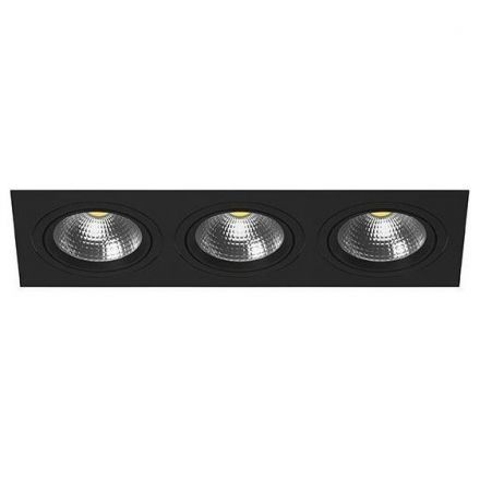 Встраиваемый точечный светильник i837070707 черный Intero 111 Lightstar
