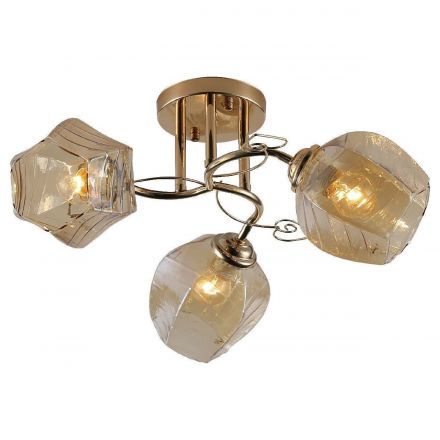 Люстра ЭкономСвет 12180/3FGD AMB