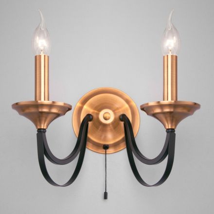 Бра Eurosvet 60098/2 черный