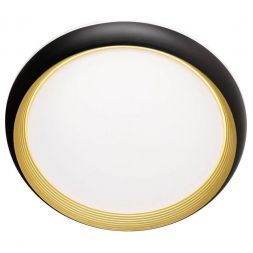 Настенно-потолочный светодиодный светильник Сонекс Pale Tofiq Black 7651/DL