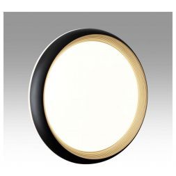 Настенно-потолочный светодиодный светильник Сонекс Pale Tofiq Black 7651/DL