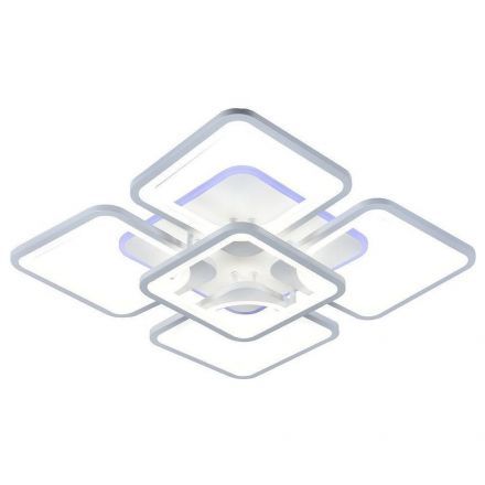 Потолочный светодиодный светильник 8057/4+1 WHT 170W+10W RGB Profit Light
