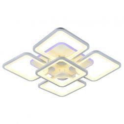 Потолочный светодиодный светильник 8057/4+1 WHT 170W+10W RGB Profit Light