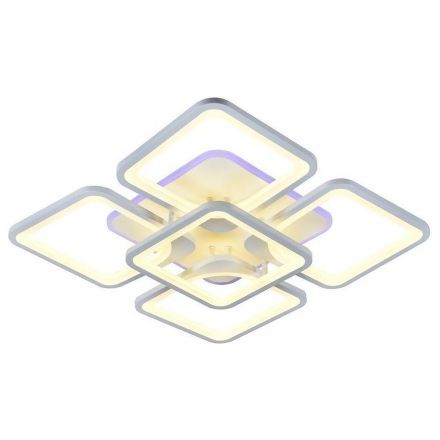 Потолочный светодиодный светильник 8057/4+1 WHT 170W+10W RGB Profit Light