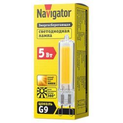 Лампа Navigator 61 491 NLL-G-G9-5-230-3K